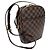 Louis Vuitton Bolsa de Ombro Damier Ébène PM Preto - vista 2