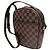 Louis Vuitton Bolsa de Ombro Damier Ébène PM Preto - vista 3
