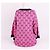 Gucci Kurzärmeliges Strickoberteil mit rosa GG-Muster Pink - Ansicht 3