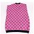Gucci Kurzärmeliges Strickoberteil mit rosa GG-Muster Pink - Ansicht 6