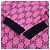 Gucci Kurzärmeliges Strickoberteil mit rosa GG-Muster Pink - Ansicht 7
