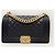 Chanel Black Caviar Gold Boy Bag Medium Chip Nero - vista 2