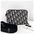 Dior Pochette a tracolla con zip in jacquard Oblique Multicolore - vista 3