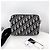 Dior Pochette a tracolla con zip in jacquard Oblique Multicolore - vista 5