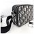Dior Pochette a tracolla con zip in jacquard Oblique Multicolore - vista 8