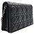 Borsa a tracolla Christian Dior Cannage Chain Nero - vista 3