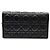 Borsa a tracolla Christian Dior Cannage Chain Nero - vista 4