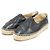 Chanel Espadrilles in pelle di agnello nera da donna slip-on Nero - vista 2