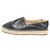 Chanel Espadrilles in pelle di agnello nera da donna slip-on Nero - vista 3