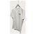 Brunello Cucinelli Weißes Kurzarm-T-Shirt aus Leder mit Rundtasche - Ansicht 2