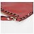 Valentino Clutch Rockstud in pelle rossa Rosso - vista 7
