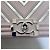 Chanel Borsa Boy Chevron Argento Serie Borsa a Spalla Medium - vista 7