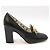 Gucci Décolleté Black GG Marmont Nero - vista 4