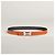 Hermès Reversibler Damen Ledergürtel Mini Constance Noir Orange Braun - Ansicht 3