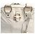 Saint Laurent Borsa Tote Muse Gold Metallic Leather PM Ivory Bianco - vista 4