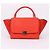 Céline Piccola borsa Trapeze con manico superiore Arancione - vista 2