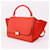 Céline Piccola borsa Trapeze con manico superiore Arancione - vista 4