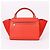 Céline Piccola borsa Trapeze con manico superiore Arancione - vista 5