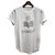 Isabel Marant Etual KOLDI Leinen T-Shirt mit silbernem Logo Weiß - Ansicht 10