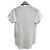Isabel Marant Etual KOLDI Leinen T-Shirt mit silbernem Logo Weiß - Ansicht 3