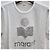 Isabel Marant Etual KOLDI Leinen T-Shirt mit silbernem Logo Weiß - Ansicht 4