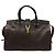 Borsa Tote Yves Saint Laurent Cabas Chyc Medium con logo dorato Marrone