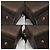 Borsa Tote Yves Saint Laurent Cabas Chyc Medium con logo dorato Marrone - vista 12