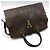 Borsa Tote Yves Saint Laurent Cabas Chyc Medium con logo dorato Marrone - vista 3