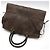 Borsa Tote Yves Saint Laurent Cabas Chyc Medium con logo dorato Marrone - vista 4