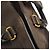 Borsa Tote Yves Saint Laurent Cabas Chyc Medium con logo dorato Marrone - vista 9