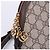 Gucci Piccola borsa a tracolla Ophidia Stripe da donna Marrone - vista 6