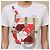 Hermès Camiseta micro estampada para mujer Blanco - vista 8