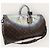 Louis Vuitton Monogram Silver Metallic Nebula Canvas Bandouliere Keepall Silvery - view 3