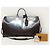 Louis Vuitton Monogram Silver Metallic Nebula Canvas Bandouliere Keepall Silvery - view 7
