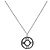Tiffany & Co Collana con pendente Atlas Circle in argento sterling