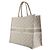 Dior Borsa Tote Book con ricamo Oblique grigio grande Marrone - vista 2