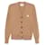 Isabel Marant KARINA Logo Cardigan Camel Braun