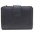 Prada Cartera Saffiano Logo Negra Negro - vista 3