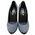 Tod's High Heels aus blauem Wildleder