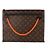 Louis Vuitton Monogram Virgil Abloh Chain Clutch Schwarz