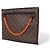 Louis Vuitton Monogram Virgil Abloh Chain Clutch Schwarz - Ansicht 2