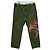 Gucci Pantaloni chino in cotone con ricamo di drago Nero