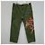 Gucci Pantaloni chino in cotone con ricamo di drago Nero - vista 2