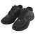 Chanel Sneakers Cruise in pelle nera e scamosciata con logo CC Nero - vista 3