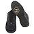 Chanel Sneakers Cruise in pelle nera e scamosciata con logo CC Nero - vista 7