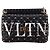 Valentino Borsa a tracolla Rockstud VLTN Logo Black Chain Nero