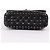 Valentino Borsa a tracolla Rockstud VLTN Logo Black Chain Nero - vista 9