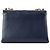 Chanel Triple Pearl Chain Turnlock Flap Shoulder Bag Blue - view 3