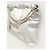Chanel Sac à bandoulière blanc taille Medium avec chaîne dorée brillante - vue 2