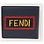 Fendi Herrengeldbörse aus dunkelblauem Leder mit Buchstaben-Logo - Ansicht 5
